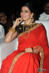 Samantha at Son Of Sathyamurthy Movie Audio Launch